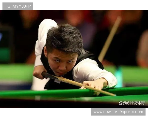 周跃龙体验新球杆，表现更为顺手